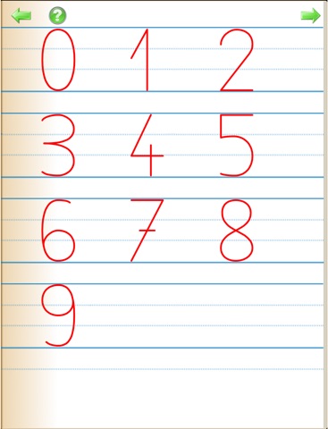 Write Numbers from 0 to 9 - English and French Sounds screenshot 2