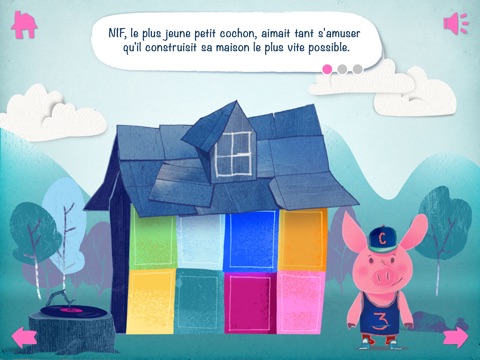 Les 3 petits cochons - Interactif screenshot 2