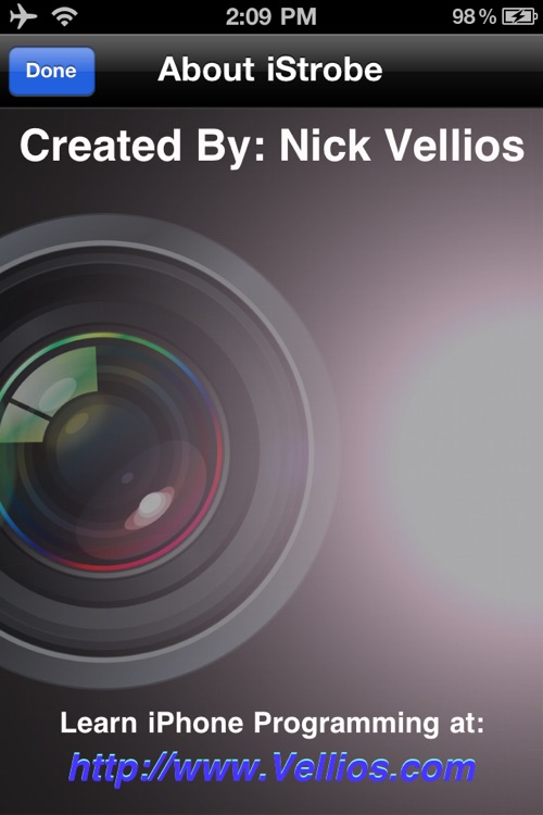 iStrobe - Flash & Strobe Light for iPhone 4