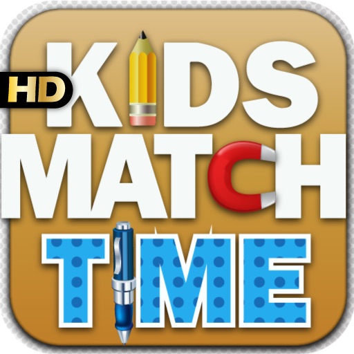 Kids Match Time HD iOS App