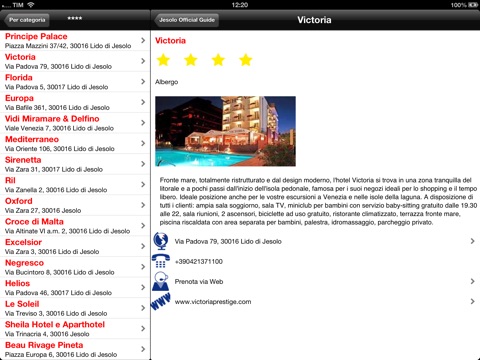 Jesolo Official Mobile Guide HD screenshot 3