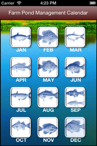 Texas Farm Pond Management Calendar screenshot 2