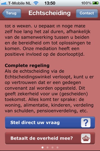 Echtscheidingswinkel.nl screenshot 2