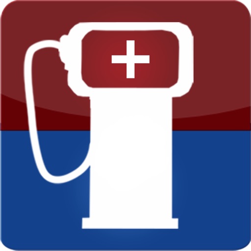 Refuel+. Avertisseur de station essence discount icon