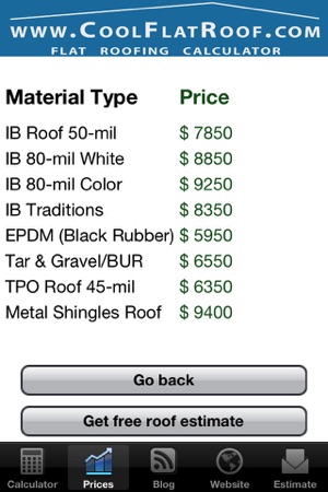 Flat Roof Calculator - CoolFlatRoof.com(圖3)-速報App