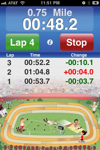 TrackPace screenshot 2