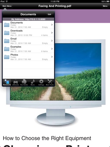 Fax Print & Share for iPad screenshot 4