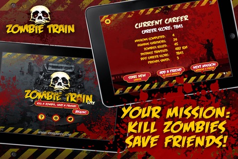 Zombie Train Lite screenshot 3
