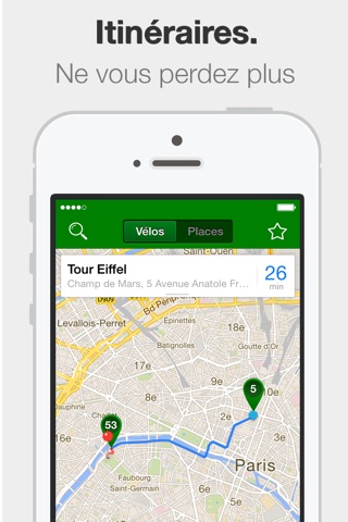 Bike Around, l'application Vélib simple et rapide screenshot 4