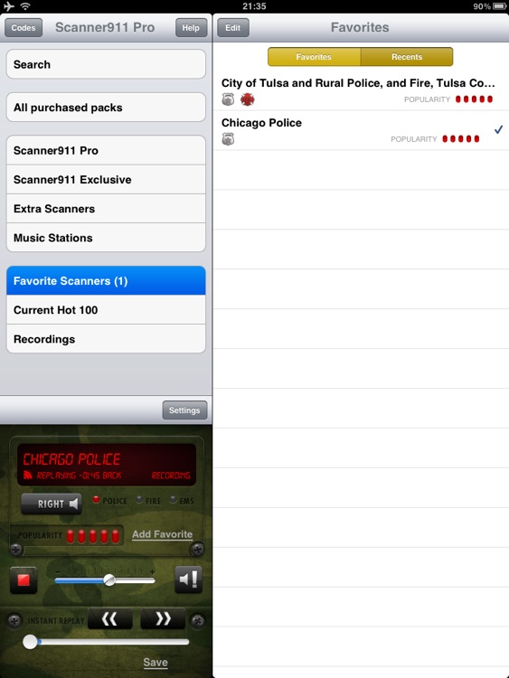 Scanner911 HD Police Radio Pro