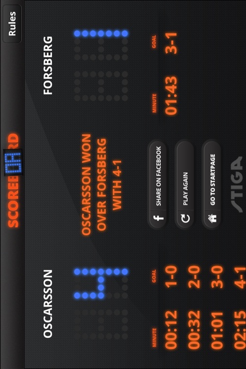 STIGA Scoreboard for Table Hockey screenshot-4