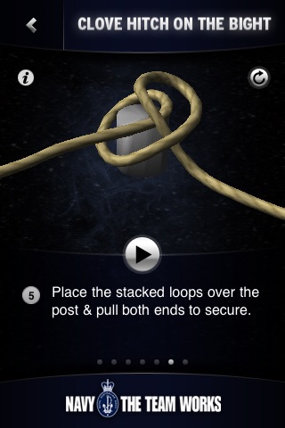 Learning The Ropes - Navy Knots screenshot 3