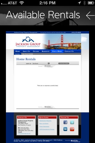 Jackson Group Property Management screenshot 2