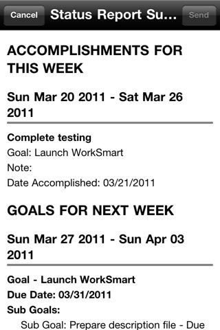 WorkSmart Lite - Manage your career, job accomplishments, and business goalsのスクリーンショット5 WorkSmart Lite - Manage your career, job accomplishments, and business goalsのスクリーンショット5