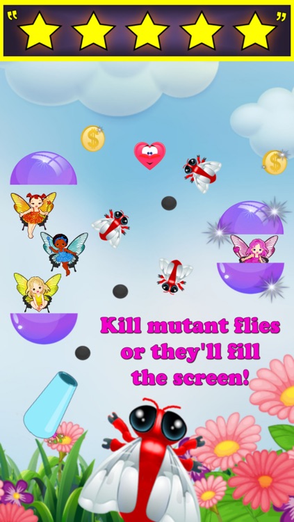 Fairy Catch - Pretty Pink Princess Girl Fun Catching Endless Top Action Glitter Bling Game
