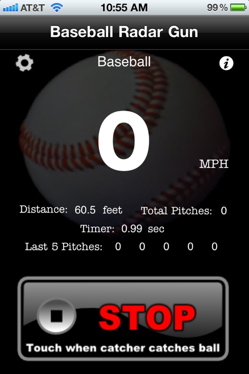 Baseball Radar Gun