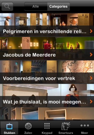 Pelgrims tour in Museum Catharijneconvent - Acoustiguide Smartour screenshot 2