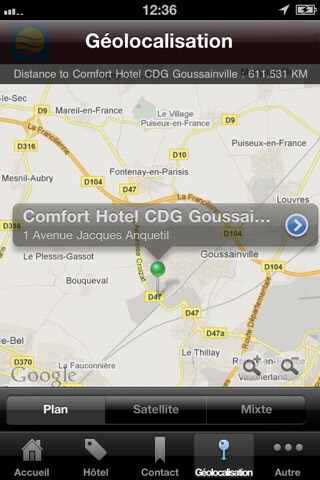 Comfort Hotel CDG Goussainville screenshot 3