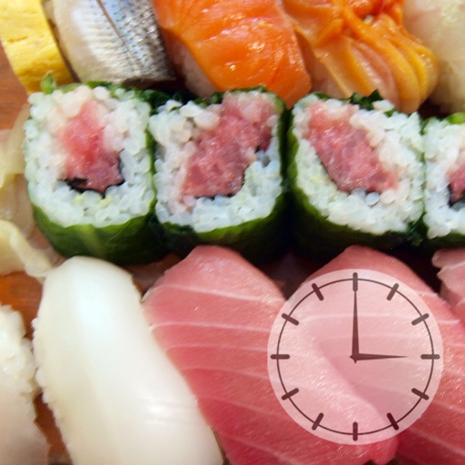 Image Clock Sushi