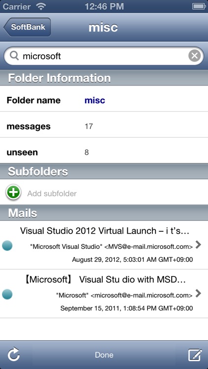 IMAP Folders Lite (auto sort mail) screenshot-4