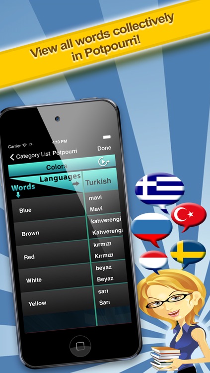 LingoDiction: Dutch, Turkish, Russian, Swedish & Greek Language Learning with Speaking Tutor FREE