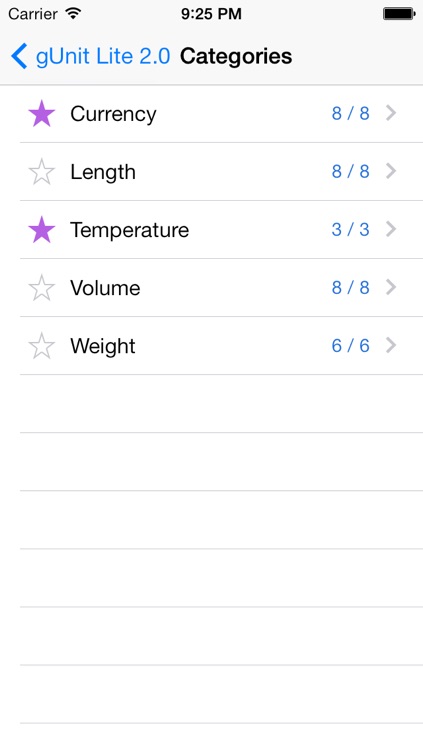 gUnit Lite - Free Currency & Unit Converter (Conversion) screenshot-3