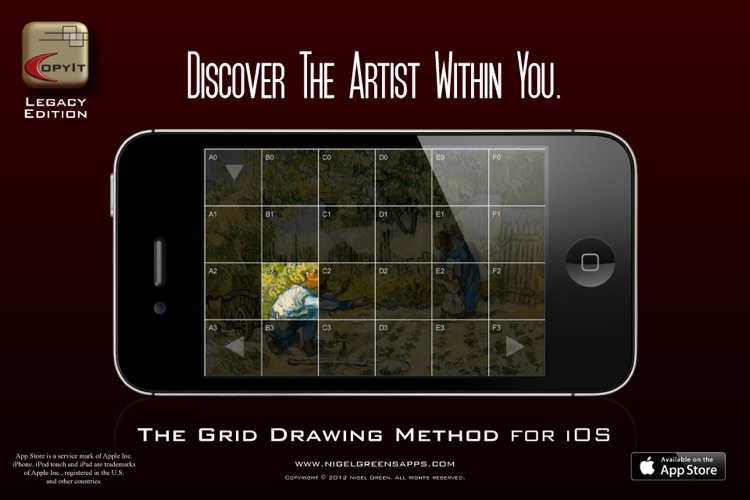 CopyIt Legacy Edition - The Grid Drawing Method for iOS screenshot-3