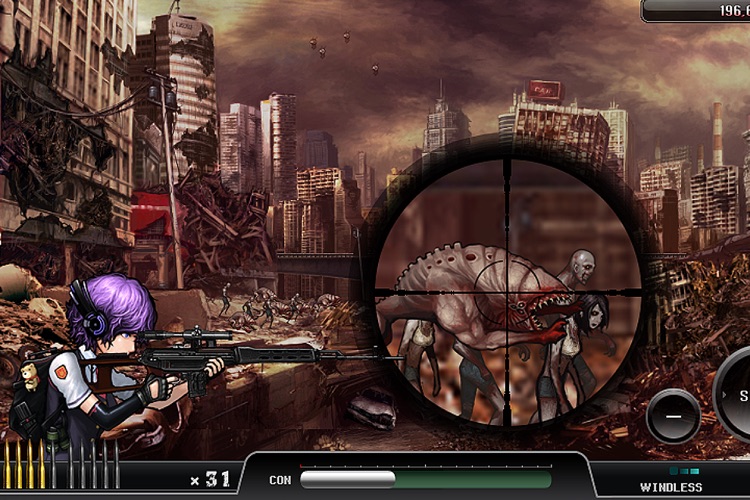 Ghost Sniper : Zombie screenshot-4