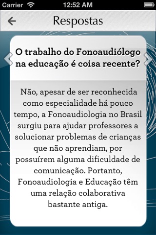 FonoFAQ: Fonoaudiologia Educacional screenshot 2