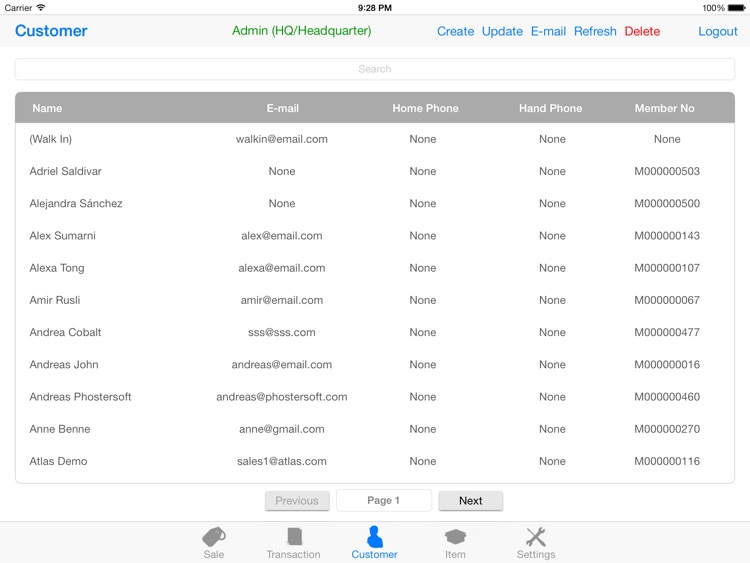 Gazelle Point-of-Sale for iPad