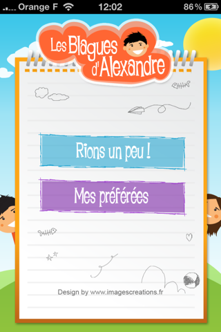 How to cancel & delete Les blagues d'Alexandre from iphone & ipad 2