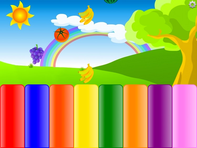 Kids Fruit Piano for iPad Lite