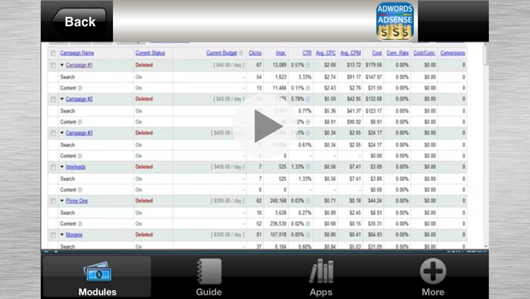 Adwords & Adsense PPC Profits PRO - for Google How To Earn Money Online Working From Home screenshot-4