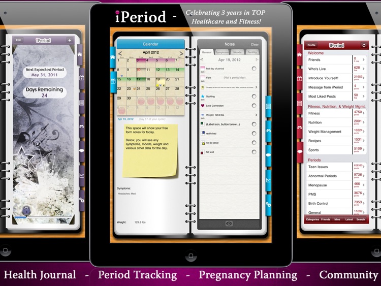 iPeriod Period Tracker HD +