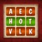 Word building is a simple game that makes word by rearranging the characters in the grid