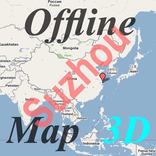 3D Offline Map Suzhou