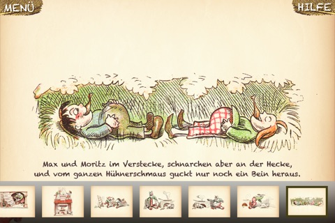 Max und Moritz Kinderbuch screenshot 3
