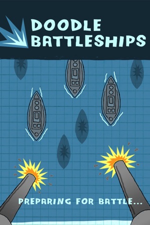 Doodle Battleships Free - Fun Shooting Warship Adventure Bat(圖1)-速報App