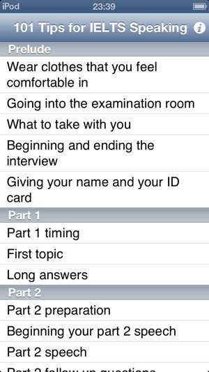 101 Tips for IELTS Speaking(圖1)-速報App