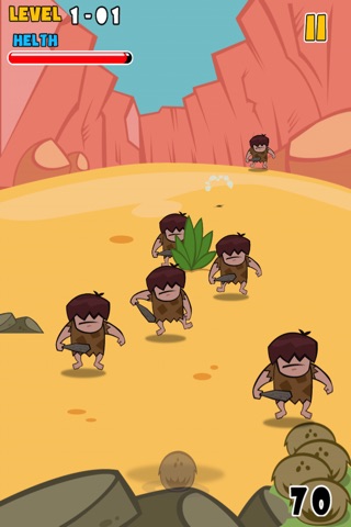 Ancient Coconut War Lite screenshot 2