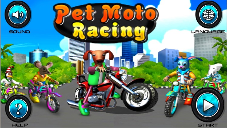 Pet Moto Racing ( 3D bike kids games )