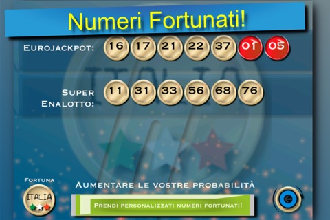Lotto Lucky Numbers screenshot 2