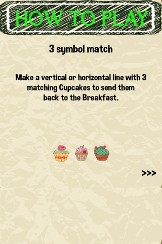 Cupcaker - Match Three Cupcakes - FREE Tap Puzzle Fun screenshot 3