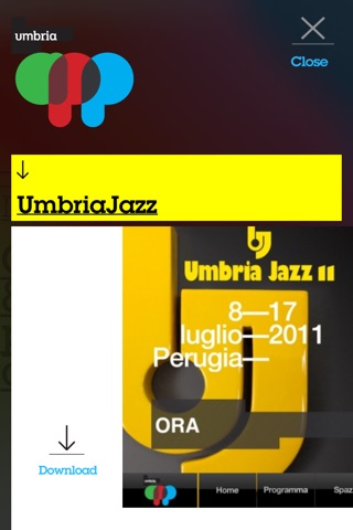 UmbriaApp iPhone edition screenshot 4