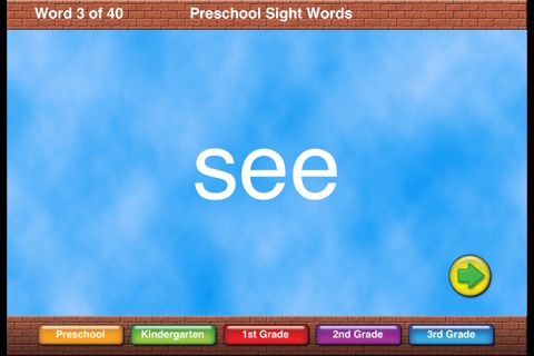 Sight Words Educational App screenshot 2