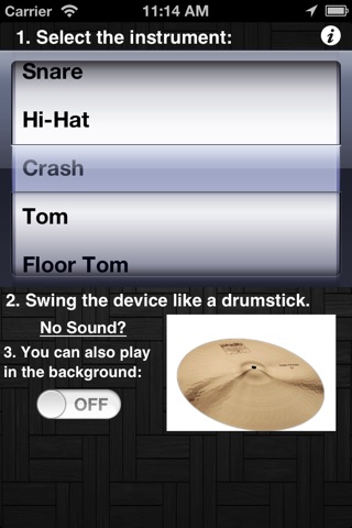 Virtual Drums screenshot 3