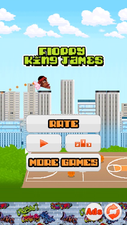 Floppy King James in: Basket-ball Chase and Impossible Hoop Bouncing screenshot-3