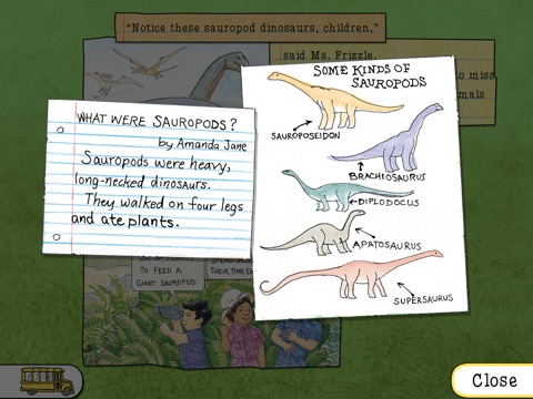 The Magic School Bus Dinosaurs screenshot 3
