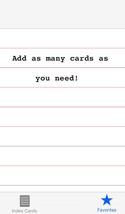 Index Cards ®
