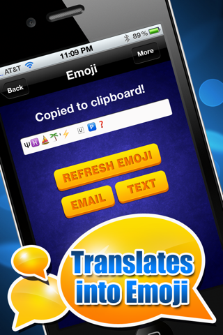 Emoji<>Translate Your Words into New Emoji Text Messages screenshot 3